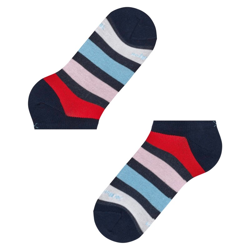 Burlington Women's Daylight Stripe W SN Cotton Low-Cut Patterned 1