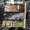 Vearter SDS MAX Shank T-Post Driver for 3/4'' Ground Rods,
