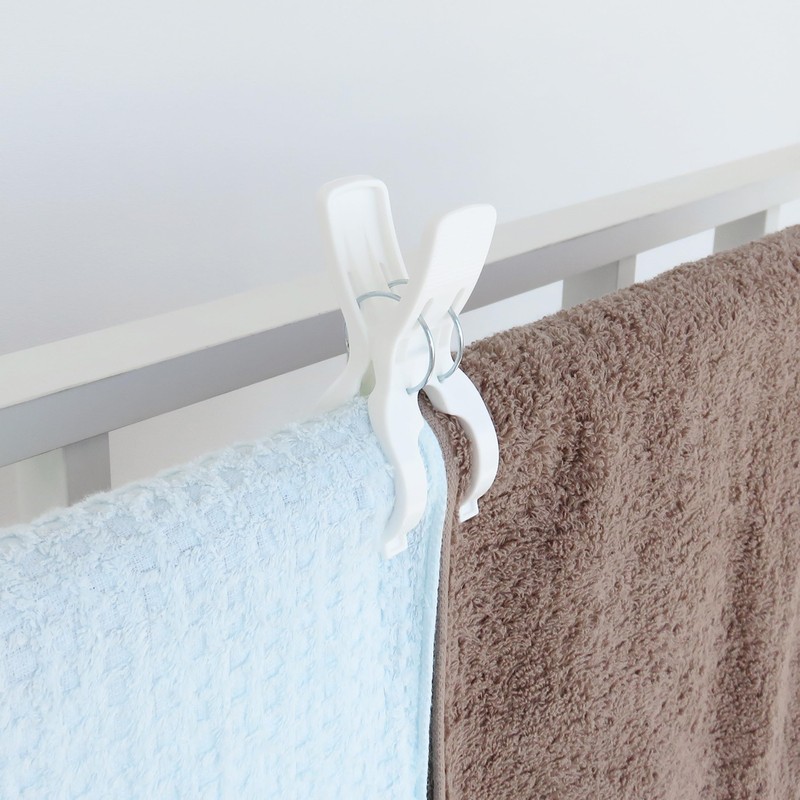 Towa Sangyo Laundry Clips MS Double Spring Wide Rod Pinch