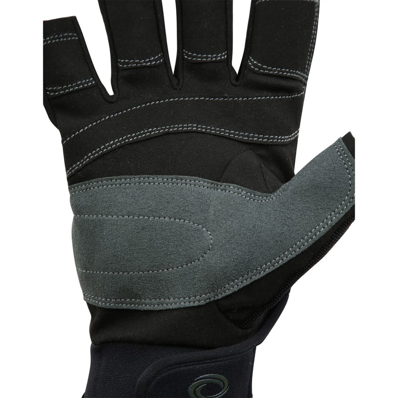 Typhoon Junior Colwyn Half Finger Sailing Gloves - Black 310261