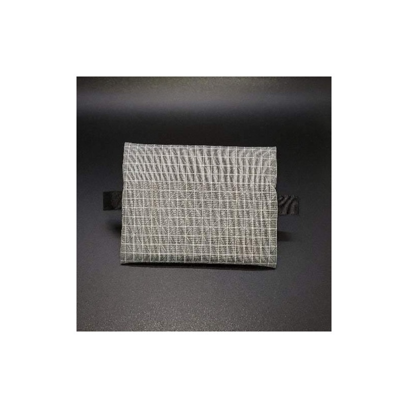 Ultralight Backpacking Wallet - 210D HDPE Gridstop - Primary color: