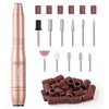 SUBAY Portable Electric Nail Drill Machine,Compact Electric Nail File for