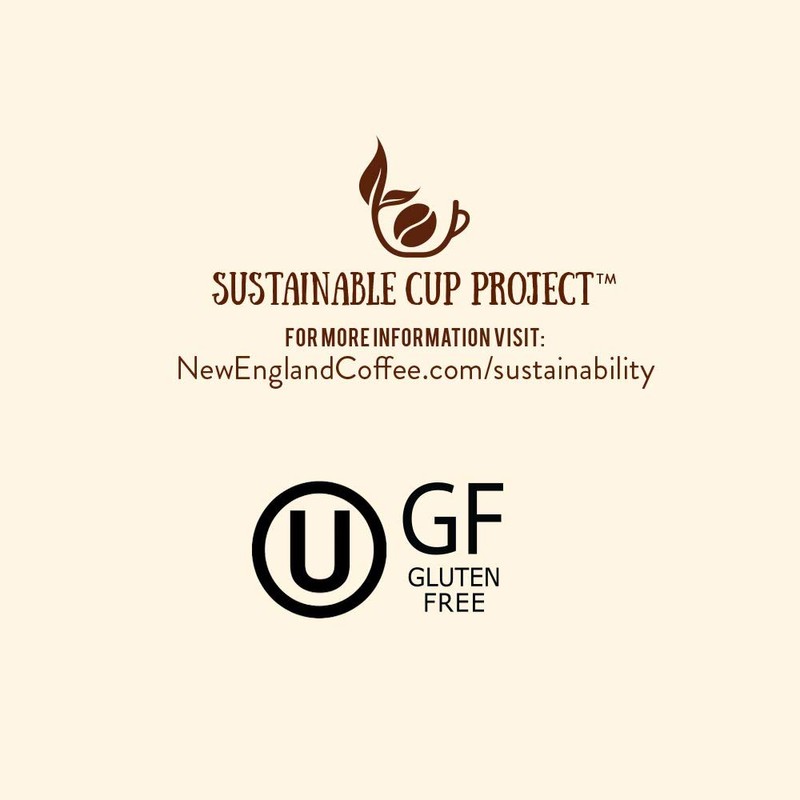 New England Coffee Colombian Decaffeinated Medium-Roast K-Cup Pods, 12 Count