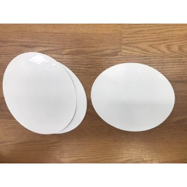 provue White Motocross Number Plate BACKGROUNDS AHRMA Vintage MX