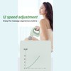 Mini Massage Gun Intelligent USB Portable Adjustable 12 Gears Percussion