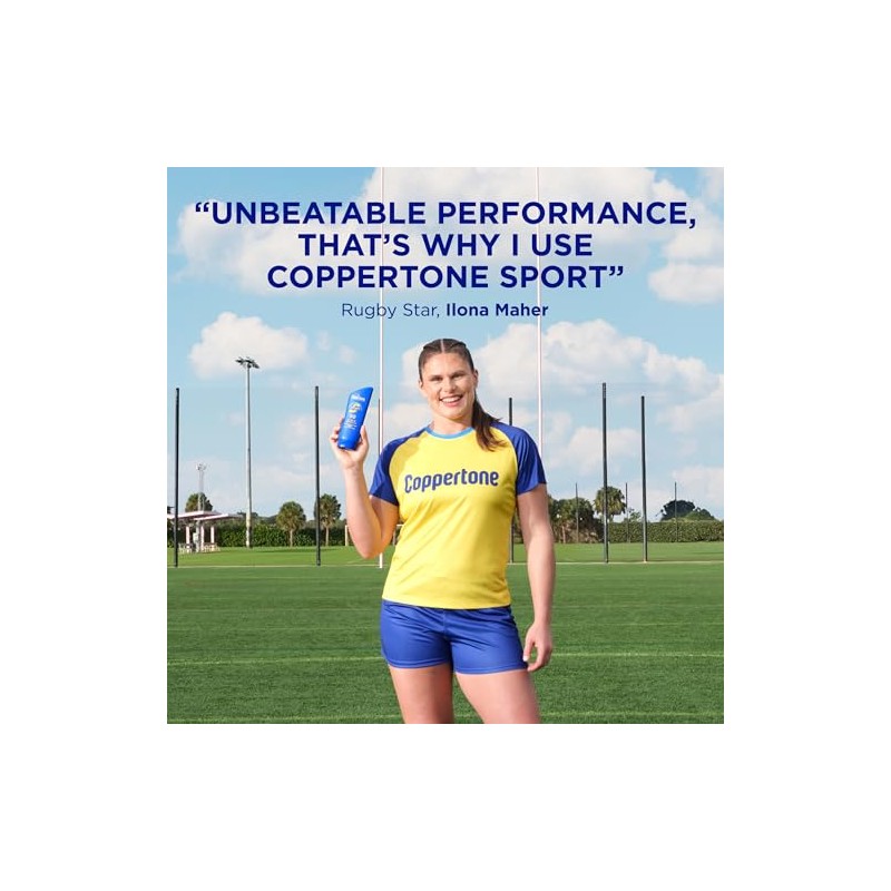 Coppertone Sport Sunscreen Lotion, Broad Spectrum SPF 50 Sunscreen Multi