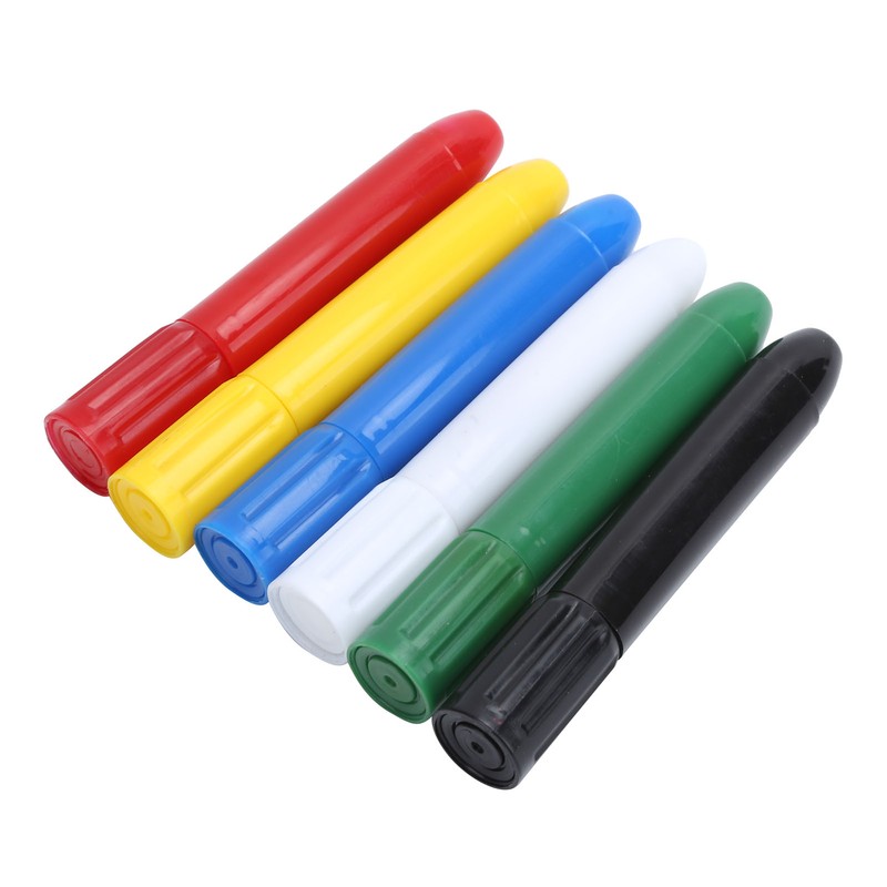 6pcs / box Face Painting Twistable Crayons Washable Face Painting