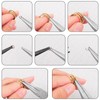 3Pcs Jewelry Pliers Jewelry Making Pliers Tools Kit with Needle