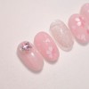 Kkotbi Handmade Nail Tips - Almond Short / 꽃비수제네일팁 -