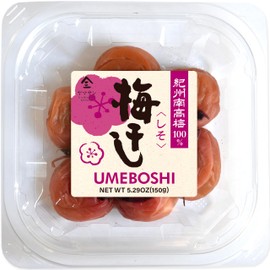 chaganju UMEBOSHI -SHISO HERB BLEND- Using The Premier Brand "KISHU NANKO-UME" 100%- Low Sodium, No Artificial Sweetener, No Chemical Color Additive 5.29oz