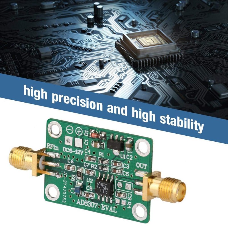 AD8307 RF Logarithmic Detector RRSI Measuring Power Meter Logarithmic Testing