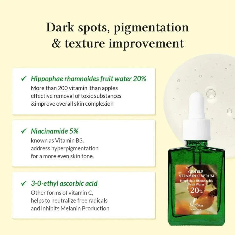Sérum Dr.Althea Clarité Vitamina C Antiedad Hidratante Rostro 30mL