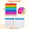 „ÄêJoyCat„ÄëMath Flash Cards & Pop Fidget Chart, Math Manipulatives Game