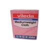 Vileda VIL04871 106400 Medium Weight Cloth, Red (Pack of 10)