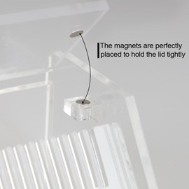 Acrylic Hair Extension Holder Hair Extension Display Hair Organizer Rack Wig Holder for Salon Home Barber Hair Separator Stand for Braiding Weaving Washing Styling Coloring Weft Extensions