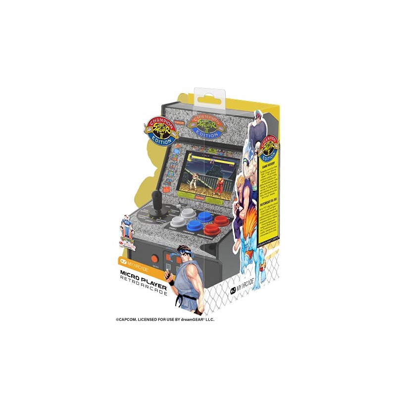 My Arcade Street Fighter 2 Champion Edition Video Game: Mini
