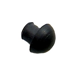 Small Rubber Push-in Mushroom Bumper Fits 3/16" Opening - 11/32" Diameter (8)