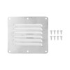 Boat Louvered Vent Rustproof 304 Stainless Steel Marine Ventilation Grille