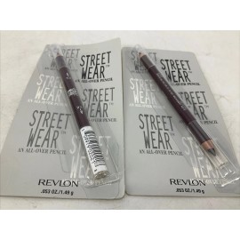 Revlon 2 PACK Revlon Street Wear Slim Line Pencil Blood 0.53oz NEW