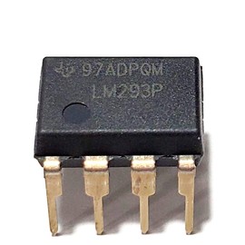 Juried Engineering LM293P LM293 Dual Differential Comparator Industrial Grade Breadboard-Friendly IC DIP-8 (Pack of 10)