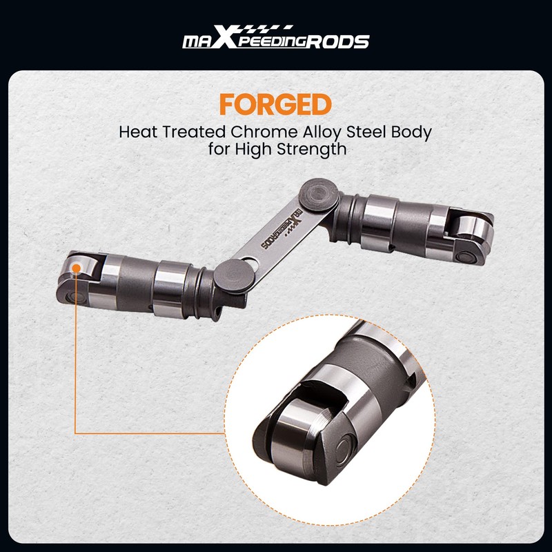 maXpeedingrods Hydraulic Roller Valve Lifters for Ford Small Block SBF