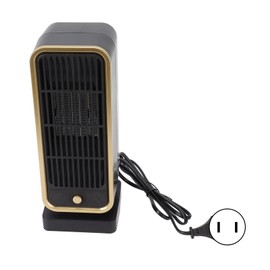 Space Heater Overheating Protection PTC Ceramic Heating Quiet 40dB Flame Retardant ABS Portable Space Heater US Plug 110V