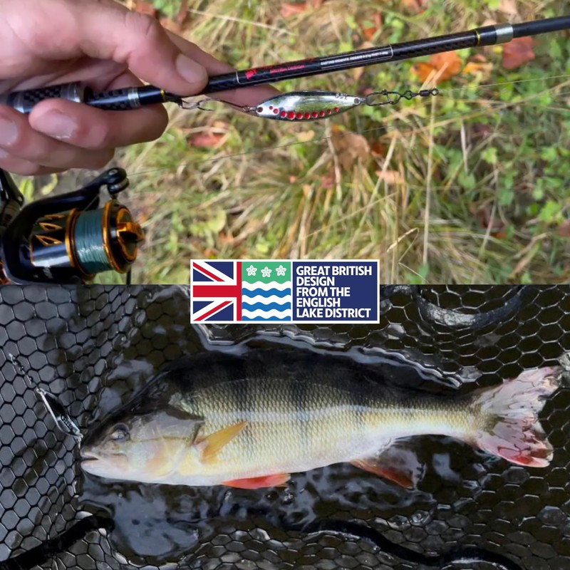 Fish Rig Large Premium Spinners and Spoons - 8 Barbless