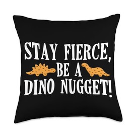 Dino Nugget Plush Pillow Chicken Nuggets Lover Throw Pillow