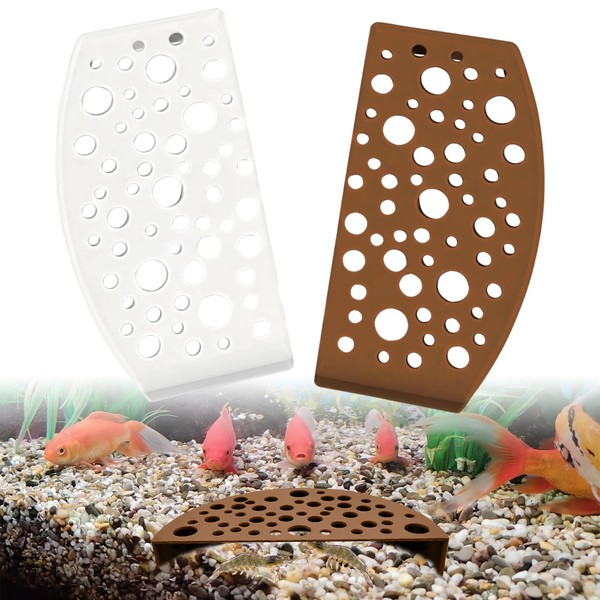 Alovez Pack of 2 Aquarium Tunnel Underground Decoration for Small