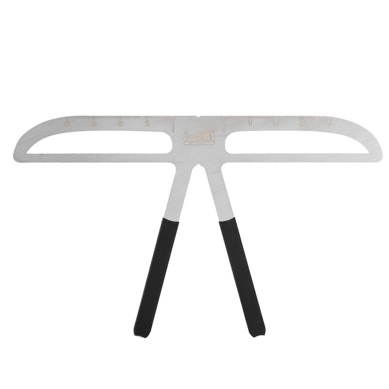 3 Styles Practical Eyebrow Stencil Make Up Eyebrow Ruler Brake