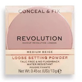 Makeup Revolution Conceal & Fix Loose Setting Powder - 0.45 oz