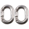 2 Pack Chain Connecting Link 5mm Marine Grade Stainless Steel