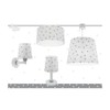 Dalber Children's Table Lamp Bedside Lamp Star Light Stars White