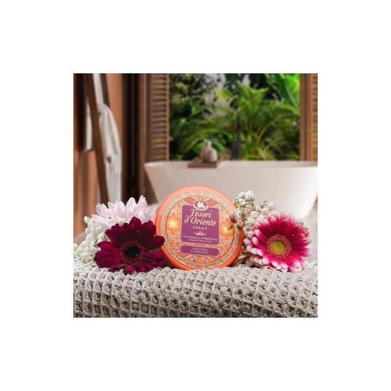 Tesori d'Oriente Karma Body Scrub, Aromatic Body Scrub, Wellness Rituals