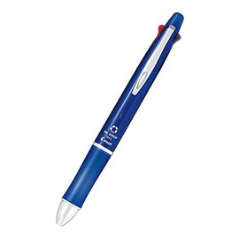 Pilot Dr. Grip 4+1 BKHDF1SFN-L, 0.03 inch (0.7 mm) 4 Color Ballpoint Pen + 0.02 inch (0.5 mm) Mechanical Pencil, Blue Axis, Body Size: 5.8 x 0.6 inches (148 x 14.1 mm), Slide Lever Type, 1.0 oz (26.3