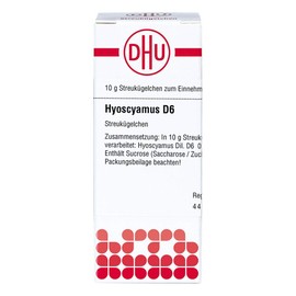 DHU Hyoscyamus D6 10g Globules