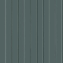 Tempaper Teal Green Beadboard Removable Peel and Stick Wallpaper, 20.5 in X 16.5 ft, Made in The USA