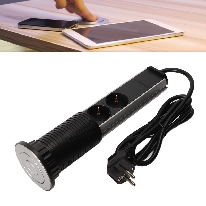 Pop Up Outlet for Countertop Retractable Recessed Pop Up Power