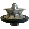 1-1/4" Full Bullnose Diamond Hand Profile Wheel for Granite, Marble,