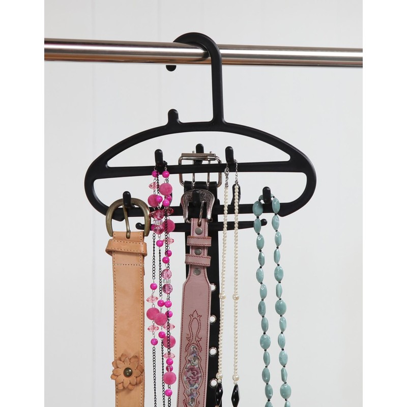 Shinko Hanger Petite Belt Hanger Black