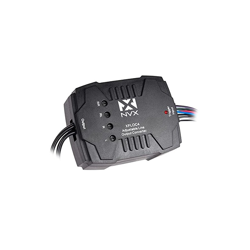NVX XFLOC4 4-Channel 160W Adjustable Line Output Converter with Remote