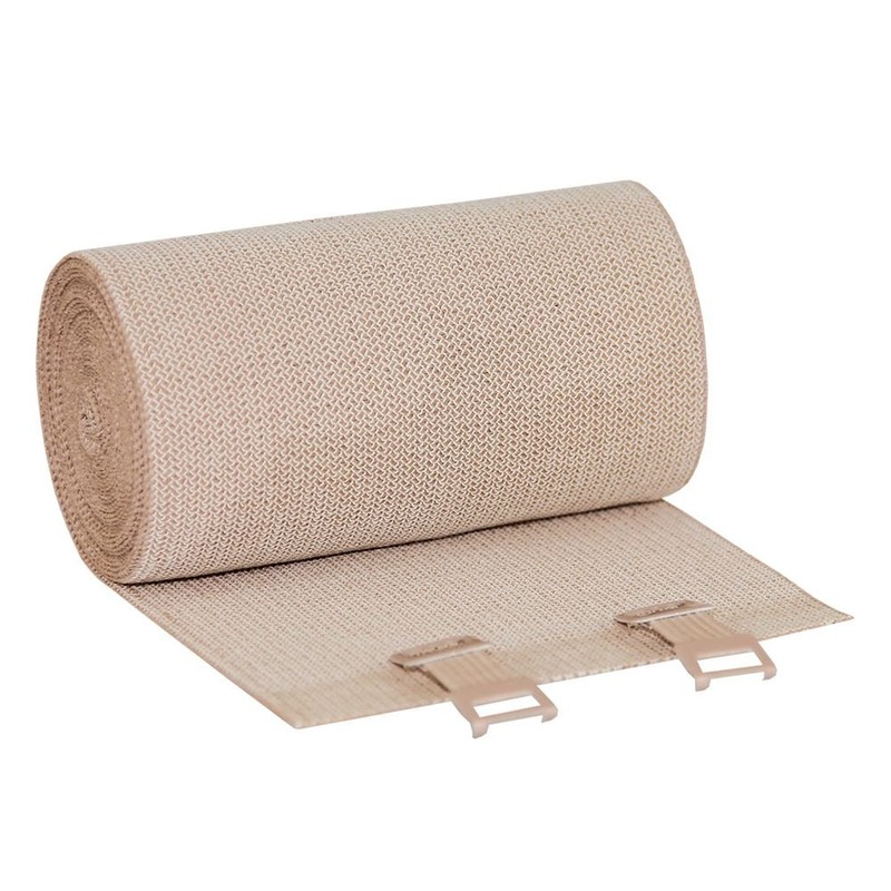 Höga-Lan Textile Elastic Compression Bandage with Short Pull 8 cm