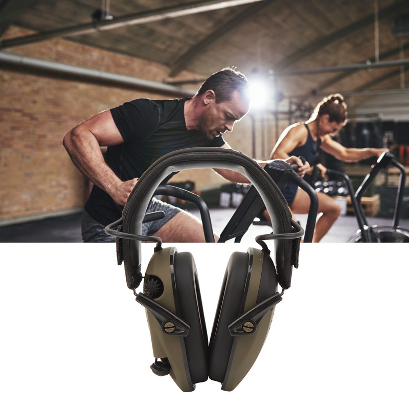 Noise Reduction Earmuffs Soft Padding Foldable Ear Protection Earmuff for
