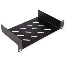 ROLINE 10 Inch Shelf 1 U, 150 T Black