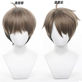 GhostNef Haikyuu!! Cosplay Wig, Miyaji, Miyasamu Cosplay Wig, Heat Resistant, Wig Net Included, For Cosplay, Event, Halloween Christmas Costume