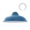 LEDSone Industrial Ceiling Pendant Light Shades, Retro Vintage Style Curvy