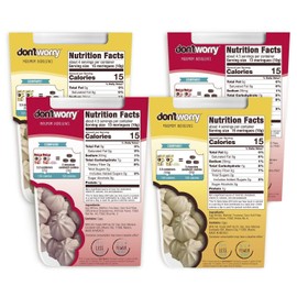 Don't Worry Meringue Cookies Keto Friendly | Strawberry & Vanilla | 4 PACKS