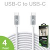 Dual USB-C/PD 60W Fast Charging Cord Compatible with BLU Pure