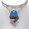 Drahtseile24 Loop Cable, Steel Cable Coated with Eyelets & ABUS