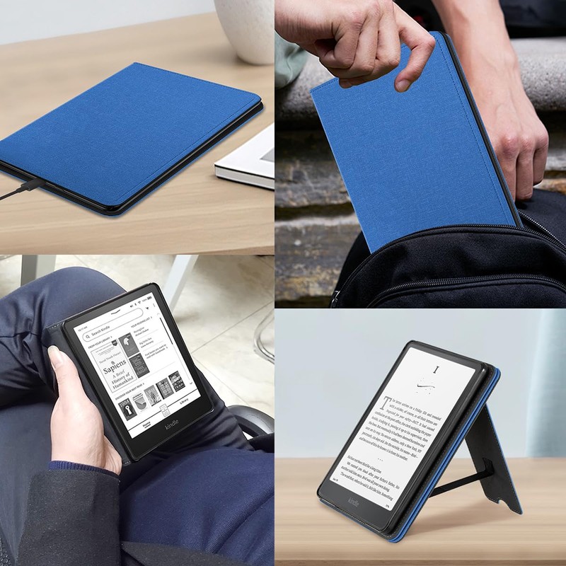 Plobors Case for KỉƞԀle 7" E-Reader (12th Generation, 2024 Release),